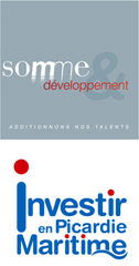 Logos Conseil Général de la Somme et Investir en Picardie Maritime